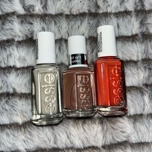 Brand New Essie Nail Polish Trio Nail Art Studio Assortment